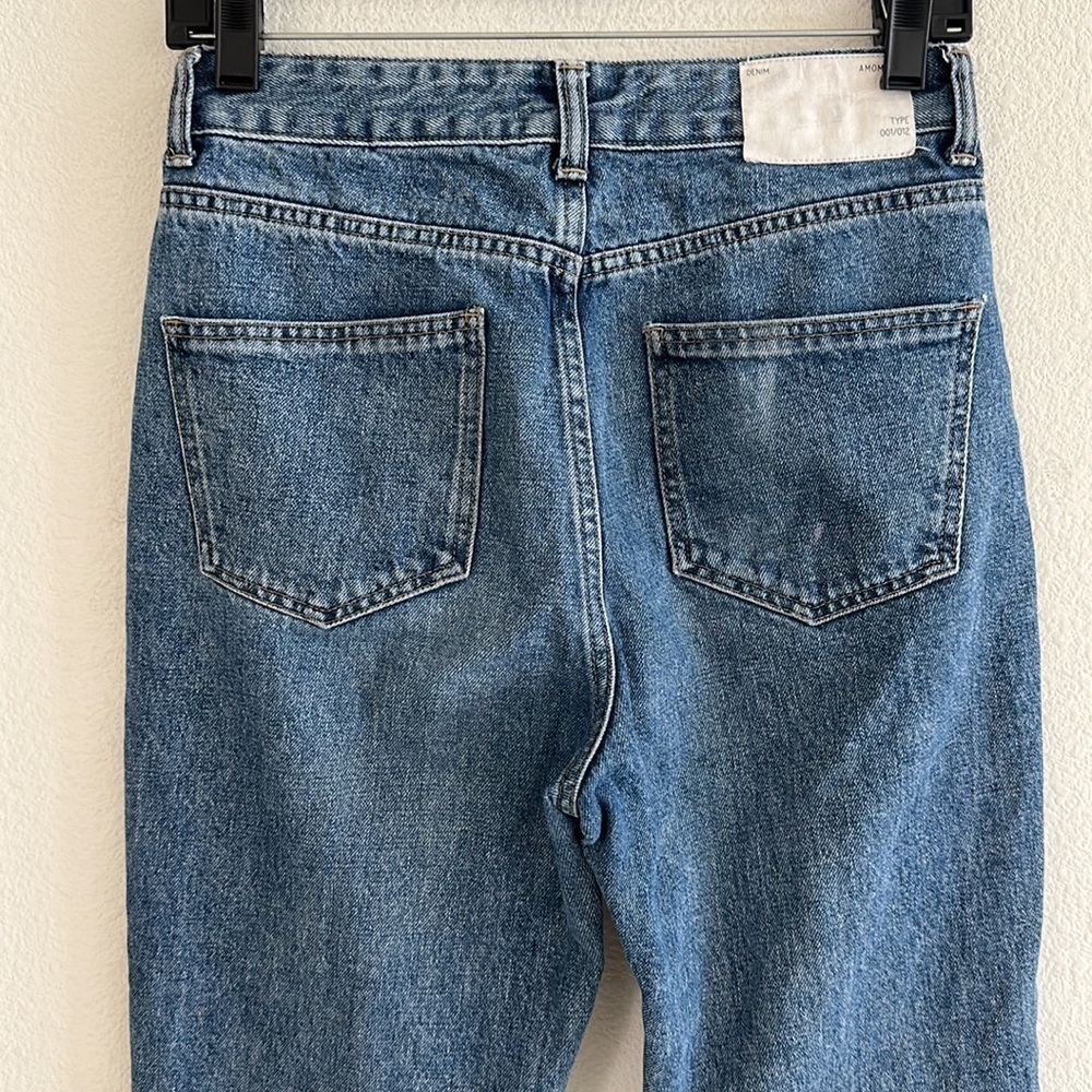 Amomento Blue Regular High Rise Jeans - Picture 7 of 10